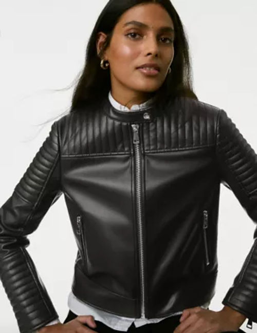 M&S Women's Faux Leather...