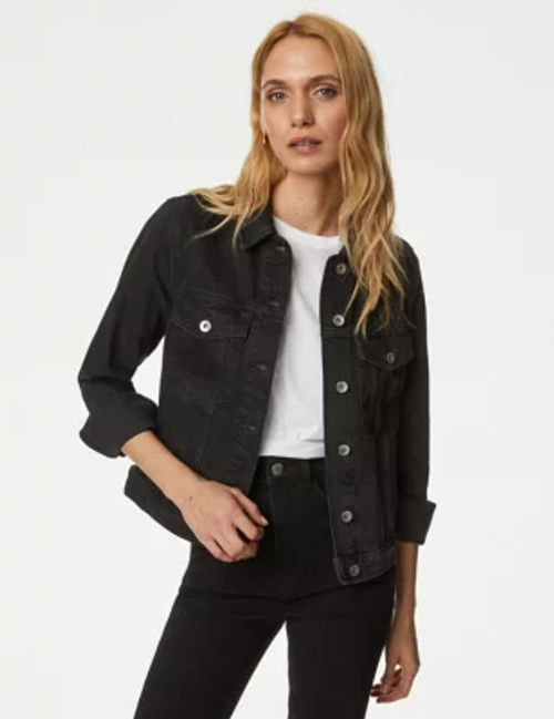 M&S Women's Denim Trucker...