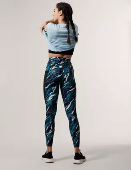 Go Move Printed High Waisted Gym Leggings, Goodmove