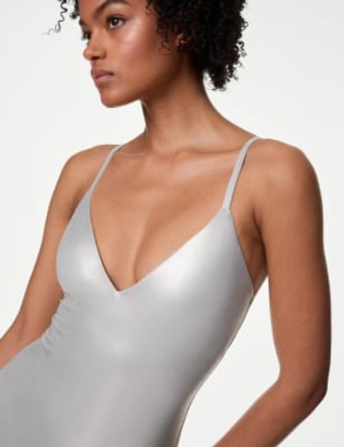 M&S Women's Metallic Padded...