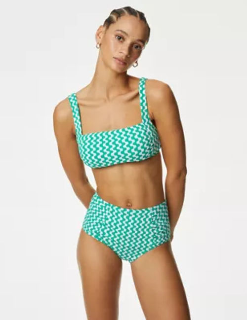 Padded Bandeau Bikini Top, M&S Collection