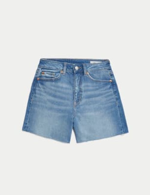 M&S Womens Denim High Waisted...