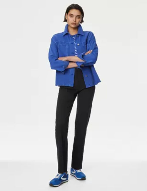 M&S Women's Woven Straight...