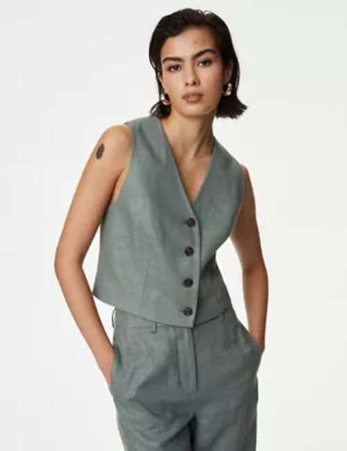 M&S Women's Linen Rich...