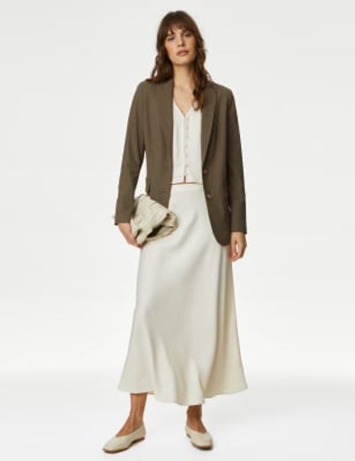 M&S Womens Relaxed Pinstripe...