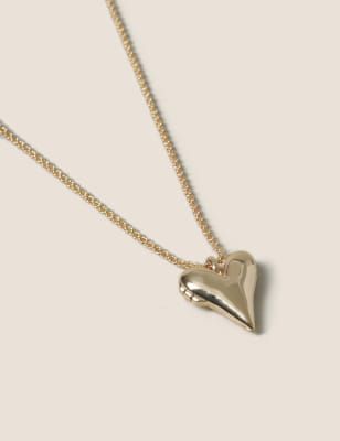 M&s clearance heart necklace