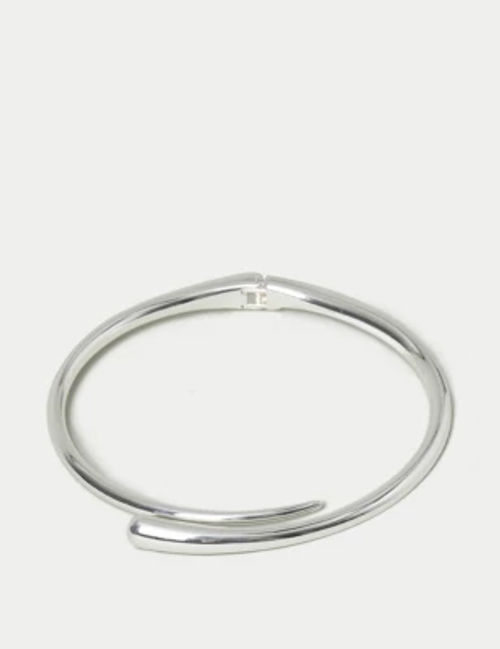 M&S Womens Silver Twist...