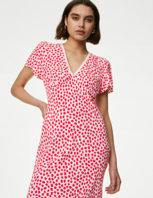 M&S Women's Lace Printed...