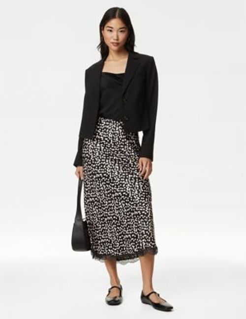 M&S Womens Satin Polka Dot...