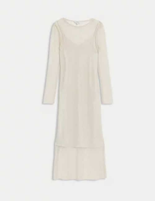 M&S Women's Mesh Embellished...