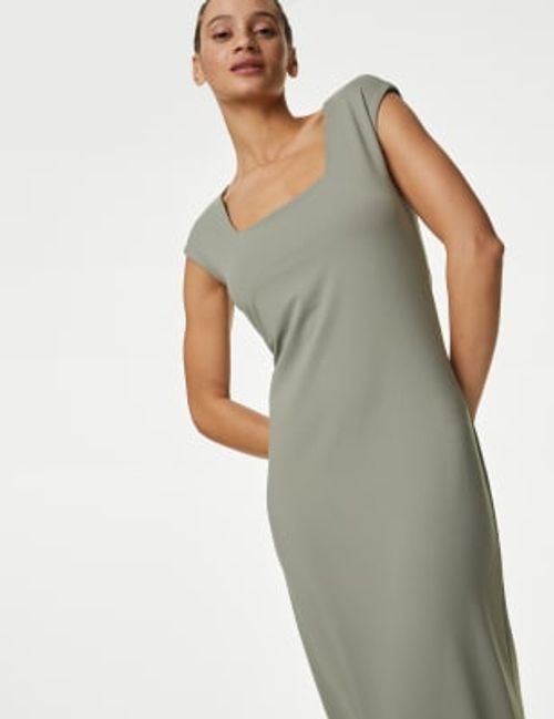 M&S Womens Square Neck Midi...