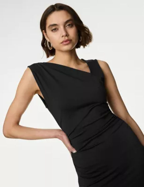 M&S Womens Asymmetric Ruched...