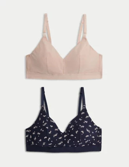 M&S Collection + Wild Blooms Non-Wired Bralette
