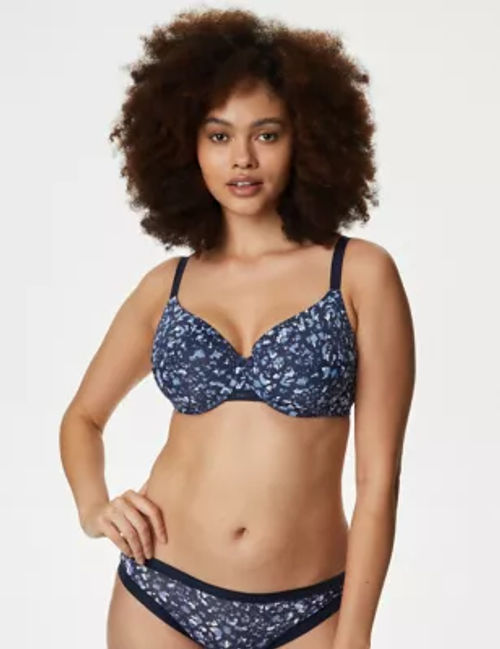 M&S Underwired Full Cup Smoothing Bra Size: 36A