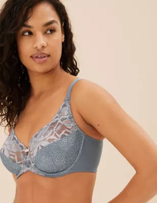 M&S Collection Padded Push-Up Bra - Add 2 Cup Sizes