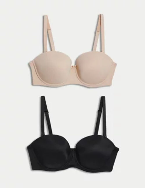 Marks & Spencer WIRED BRA A-E - Multiway / Strapless bra - black