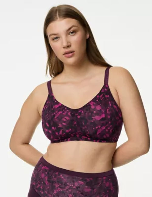 Body By M&S Womens Flexifit™ Non Wired Full Cup Bra (F-H) - 32F -  Blackcurrant, Blackcurrant, £22.00