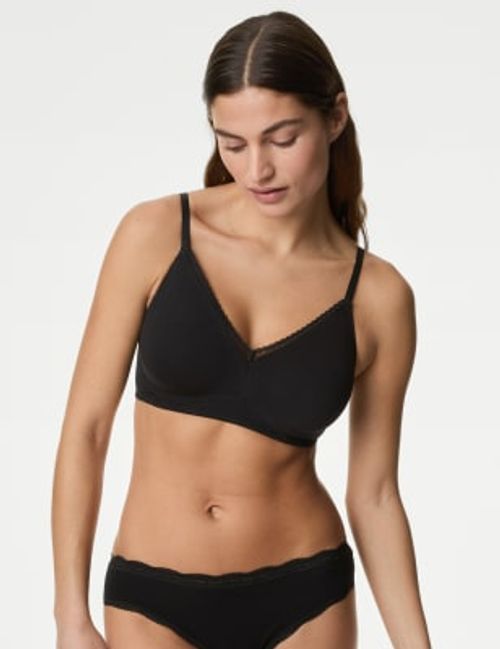 M&S Womens 3pk Non Wired Full...