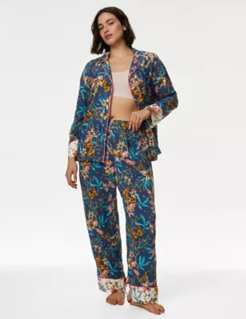 M&S Women's Floral Pyjama...