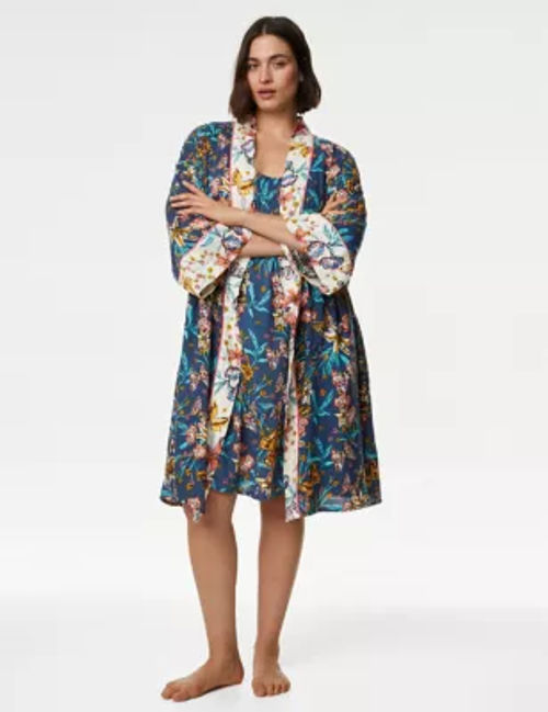 M&S Womens Floral Print Wrap...