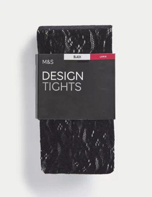 Heavyweight Sparkle Effect Opaque Tights, M&S Collection