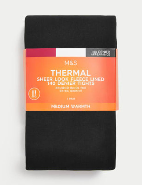 200 Denier Thermal Fleece Lined Tights