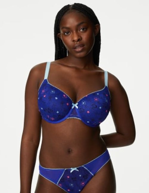 Osaka Embroidery Wired Minimiser Bra C-G