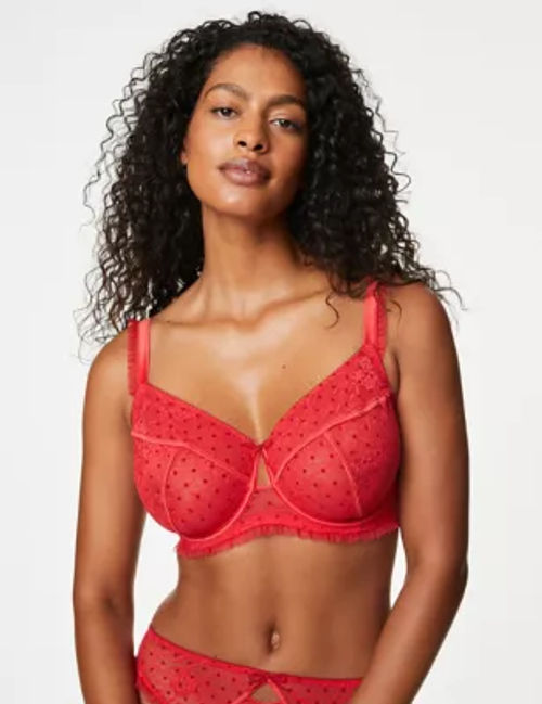 Silk & Lace Minimiser Bra C-G