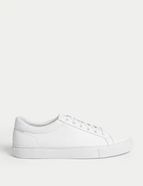 M&S Men's Lace Up Trainers -...