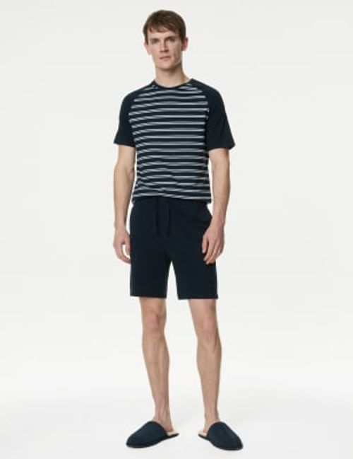 M&S Mens Pure Cotton Striped...