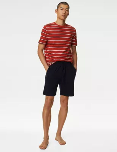 M&S Mens Pure Cotton Striped...