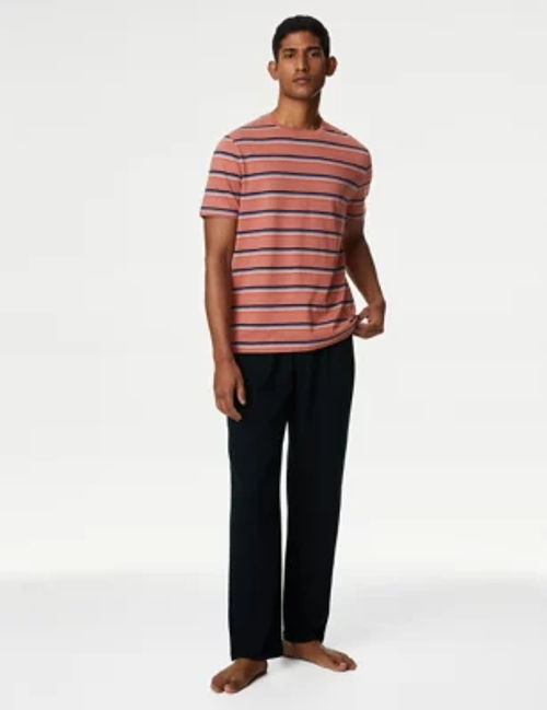 M&S Men's Pure Cotton Striped...