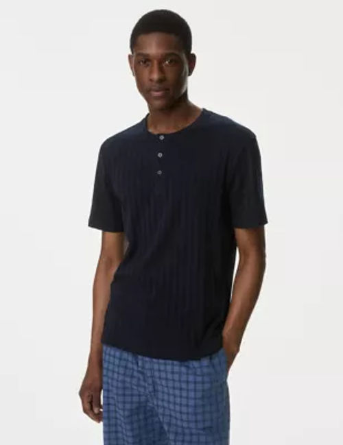 M&S Men's Pure Cotton Ribbed...