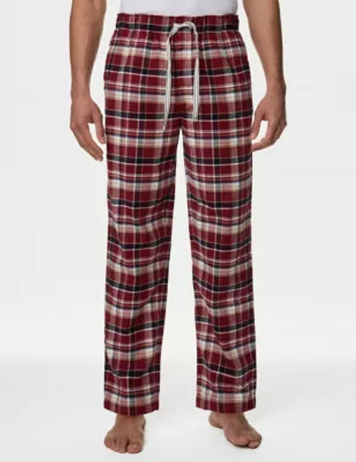 M&S Men's Pure Cotton Checked...