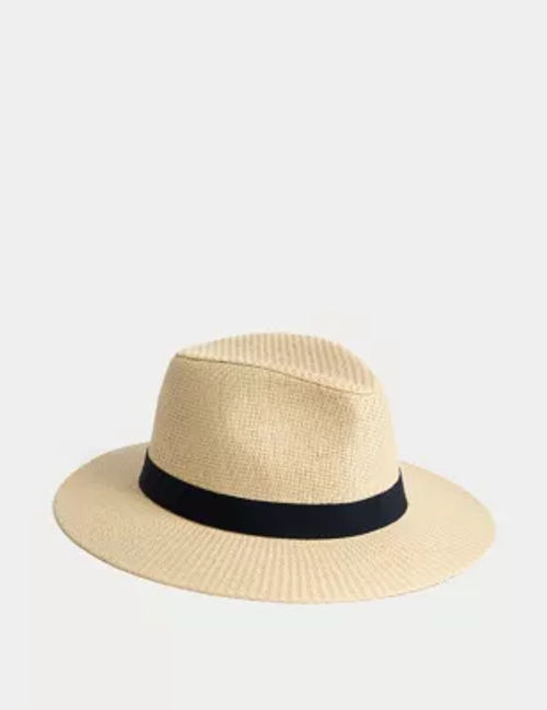 M&S Men's Textured Broad Brim...