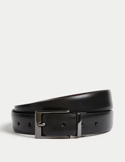 M&S Men's Leather Reversible...