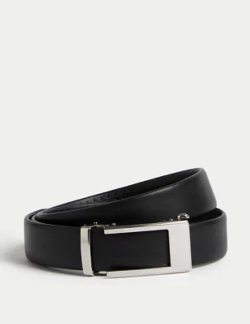 M&S Mens Leather Buckle Belt...