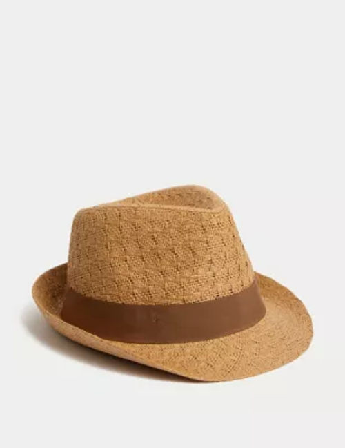 M&S Men's Textured Trilby -...