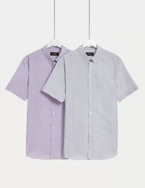 M&S Men's 2pk Regular Fit...