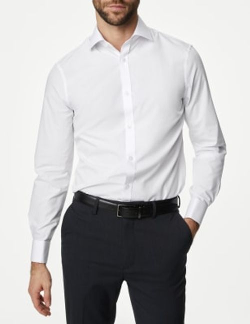 M&S Mens Slim Fit Cotton...