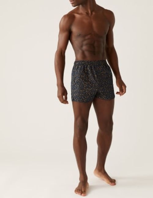 3pk Pure Cotton Woven Boxers