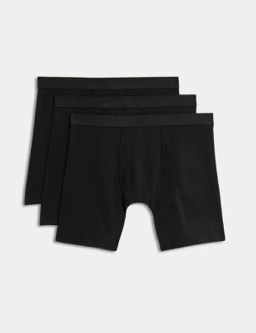 M&S Men's 3pk Cotton Rich...