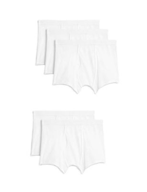 5pk Cotton Stretch Cool & Fresh Trunks