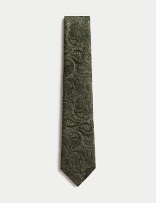 M&S Mens Pure Silk Paisley...