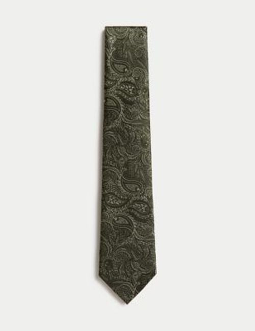 M&S Men's Pure Silk Paisley...