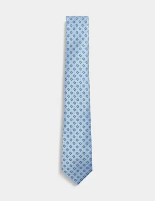 M&S Men's Slim Geometric Tie...