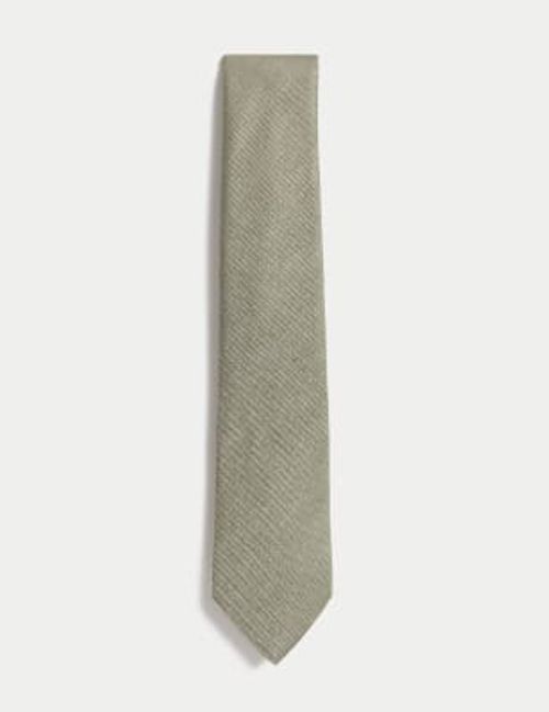 M&S Mens Silk Rich Textured...