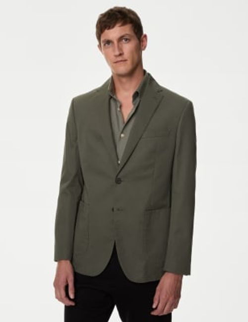 M&S Men's Pure Cotton Blazer...