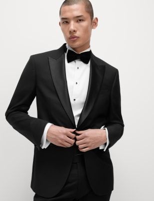 Mens slim shop fit dinner jacket