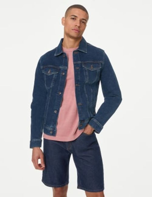 M&S Mens Denim Jacket -...